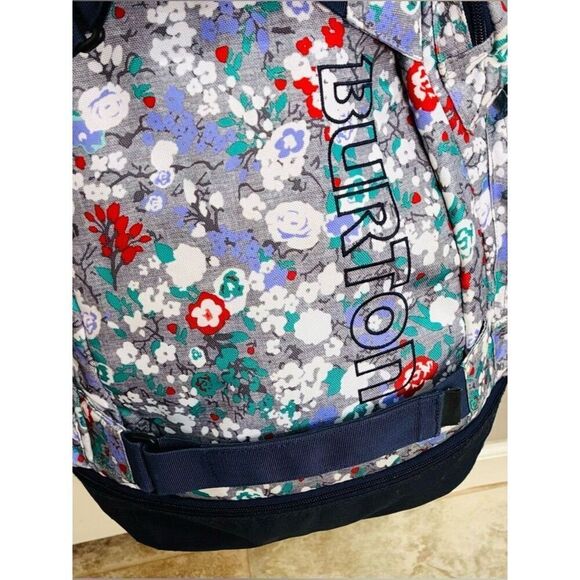 Burton Distortion 29L Backpack Floral Chambray School Skate Snowboarding EUC main image 10